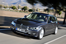 BMW 新型 3シリーズ ツーリング　走り(イメージ)