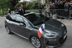 フランスのフランソワ・オランド新大統領が「シトロエン DS5」で就任パレード　5