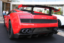 世界150台限定のレース仕様モデル「ガヤルド LP570-4 スーパートロフェオ・ストラダーレ」