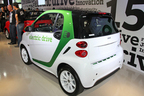 電気自動車「smart fortwo electric drive」　リアビュー