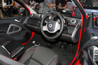 特別仕様車「smart fortwo coupe turbo edition sharpred(スマート フォーツー クーペ ターボ エディション シャープレッド)」インパネ周り