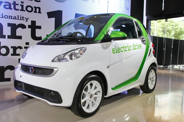 電気自動車「smart fortwo electric drive」　エクステリア