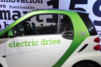 電気自動車「smart fortwo electric drive」　サイドビュー