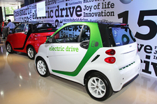 電気自動車「smart fortwo electric drive」　外観