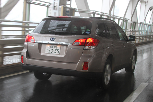 新型レガシィアウトバック(2012年モデル)