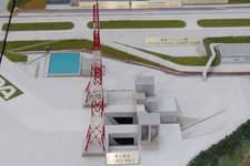 種子島宇宙センター 大型ロケット発射場施設設備のミニチュア模型「第2射点」