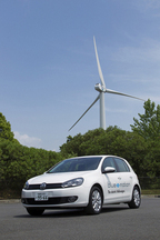 VW ゴルフ ブルー e モーション　エクステリア