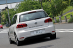 VW ゴルフ ブルー e モーション　試乗2