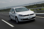 VW ゴルフ ブルー e モーション　試乗3