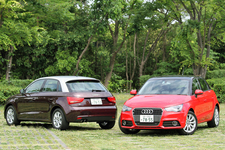 アウディ A1 スポーツバック 2台並び