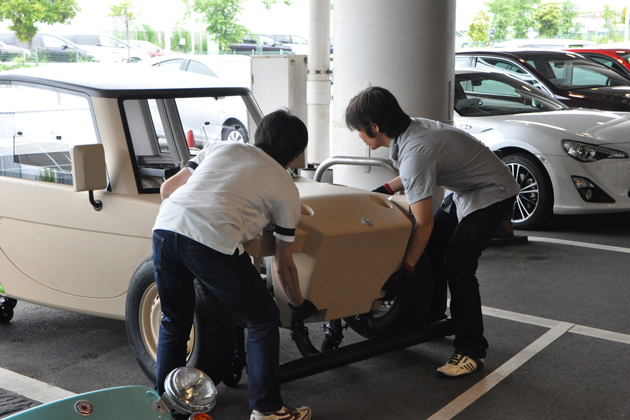 トヨタ、東京おもちゃショーに超小型車のコンセプトカー