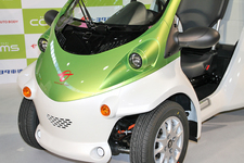 超小型電気自動車 トヨタ車体「COMS(コムス)」発表会　コムス　フロントマスク