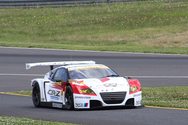 無限 スーパーGT GT300参戦マシン「MUGEN CR-Z GT」ツインリンクもてぎにてテスト走行（2012年7月4日）