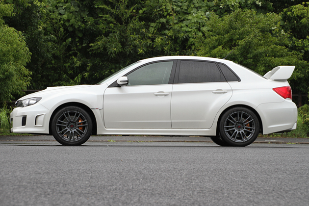 インプレッサWRX-STI A-LINE(GRF) にGRB純正ブレンボ