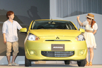 三菱 新型 グローバル コンパクトカー「ミラージュ」発表会　ステージの模様7
