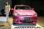 三菱 新型 グローバル コンパクトカー「ミラージュ」発表会　ステージの模様6