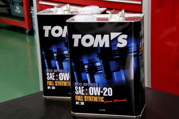 TOM'S 全合成 5W-30 20L トムス　エンジンオイル
モーターオイル 優れた省燃費性能・高いエンジン保護性能など、今時のトレンドに