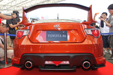 トヨタ 86 ファンイベント「Fuji 86 Style 2012」 FT-86 巨大なリアスポイラー