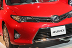 [トヨタ 新型「AURIS(オーリス)」記者発表会]トヨタ 新型 オーリス　キーンルックのフロントマスク周り