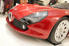 [CoSTUME NATIONAL x Alfa Romeo Welcomes TZ3 Stradale to JAPAN]アルファ ロメオ TZ3 ストラダーレ　フロントノーズ