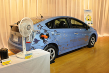 外部給電(プリウスPHV)