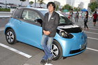 トヨタ 新型EV(電気自動車)「eQ」(イーキュー)　試乗記レポーターの渡辺陽一郎さん
