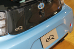 トヨタ 新型EV(電気自動車)「eQ」(イーキュー)　リアエンブレム