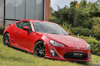 BRZではないけれど･･･トヨタ 86 オートックワン号[TOM'S仕様]も展示！[CLUBRZ「目指せBRZ100台集合ミーティング」：2012年10月6日(土)]