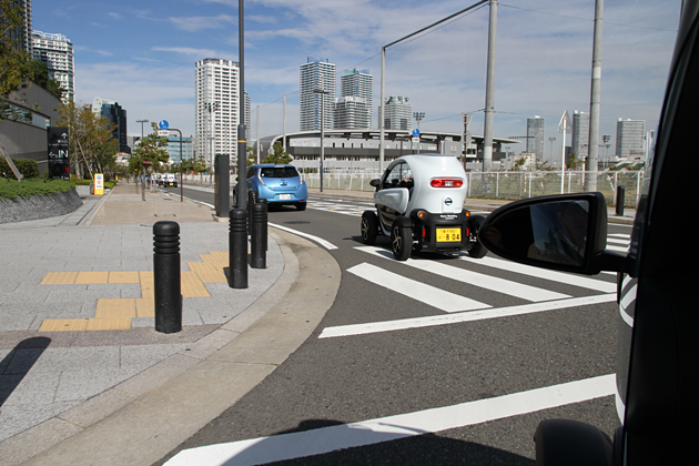 日産 ニューモビリティコンセプト(New Mobility Concept)試乗走行イメージ