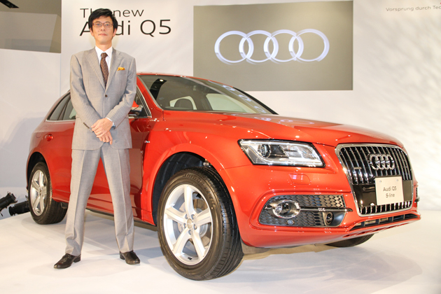 アウディ Q5[2013年モデル]新型車速報 ～輸入BセグSUVのトップランナーがマイナーチェンジ～