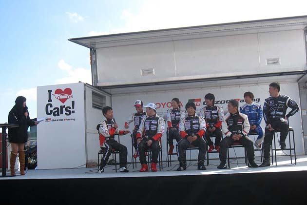 ドライバートークショー／TOYOTA GAZOO Racing FESTIVAL 2012