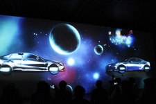 東京オートサロン2013 ダンロップブース プロジェクションマッピング