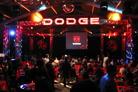 DODGE GOLD NIGHT会場様子