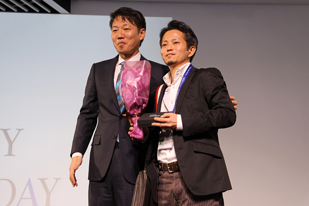 メルセデス・ベンツ 新型Aクラス発表会場にて