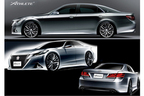 トヨタ 新型 クラウン アスリート イメージスケッチ　最終案[資料提供：トヨタ自動車]