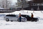 女神湖での雪上＆氷上試乗会