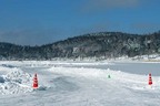 女神湖での雪上＆氷上試乗会