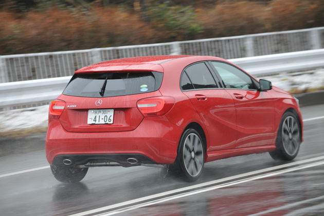 メルセデス・ベンツ 新型 Aクラス「A180 ブルーエフィシェンシー "ナイトパッケージ"」試乗レポート2