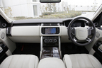 ランドローバー 新型レンジローバー インパネ