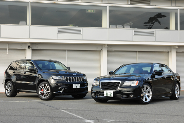 クライスラー 300 SRT8／ジープ グランドチェロキー SRT8 2013年