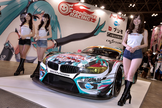 グッドスマイルレーシング、初音ミクを描いたGTマシン「BMW Z4 GT3」で グッドスマイルレーシング、初音ミクを描いたGTマシン「BMW Z4 GT3」で