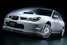 インプレッサ WRX STI spec C TYPE RA-R（2006年） フロントイメージ