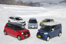 「2013 Honda 雪上試乗会」試乗車ラインナップの一例[市販モデル]
