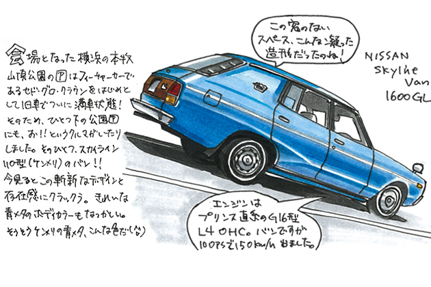 こんなワゴンで生活してみたい!?「日産　スカイライン　バン　1600GL」［C110型］