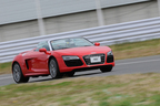 アウディ 新型 R8 スパイダー 5.2 FSI クアトロ　試乗レポート3