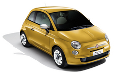 Fiat 500 Pastello カントリーポリタンイエロー