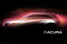 アキュラ ワールドプレミアのコンセプトモデル(デザインスケッチ)