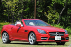 メルセデス・ベンツ SLK200 BlueEFFICIENCY MT AMGスポーツパッケージ[レザーパッケージ装着車／外装色：ファイアオパール/内装色：本革・クリスタルグレー]