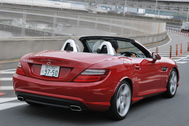 メルセデス・ベンツ SLK200 BlueEFFICIENCY MT　試乗レポート2