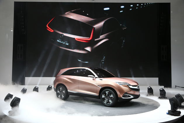 【上海ショー2013】ホンダ、高級車ブランド「アキュラ」の新型SUVコンセプトを発表～3年後には中国で生産へ～